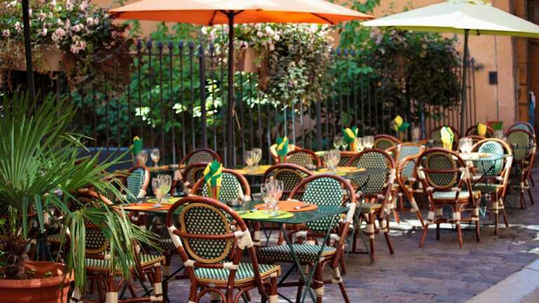restaurant outdoor möbeln