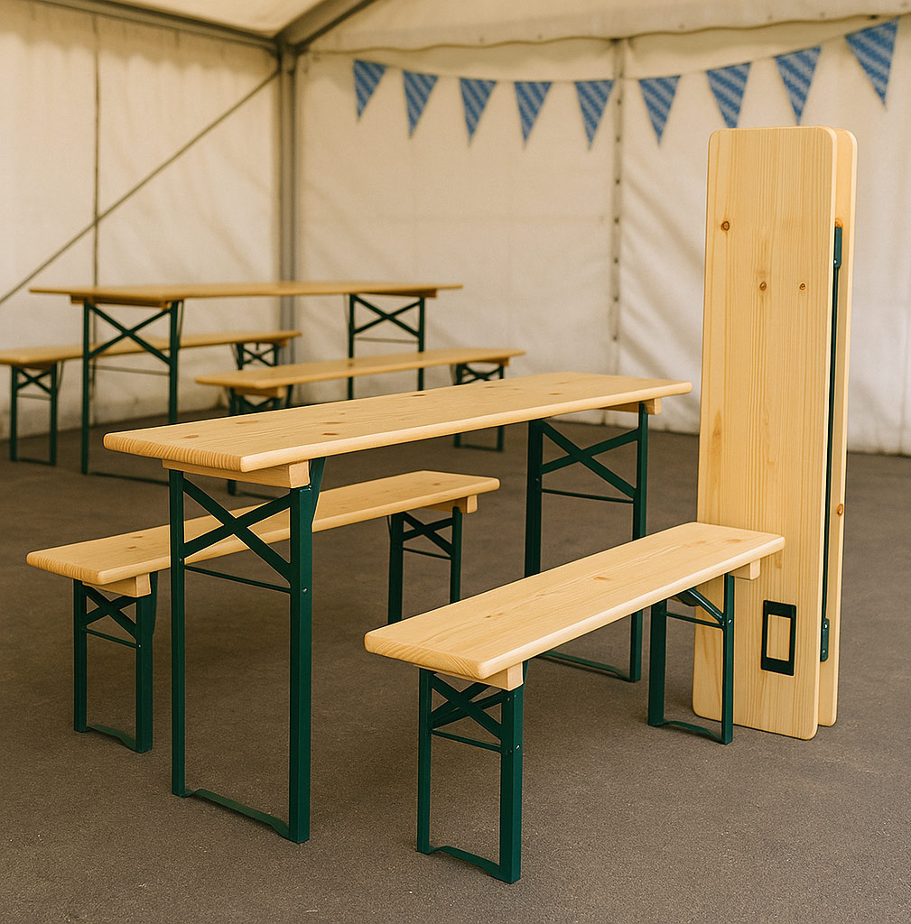 Festzeltgarnituren bierbanke