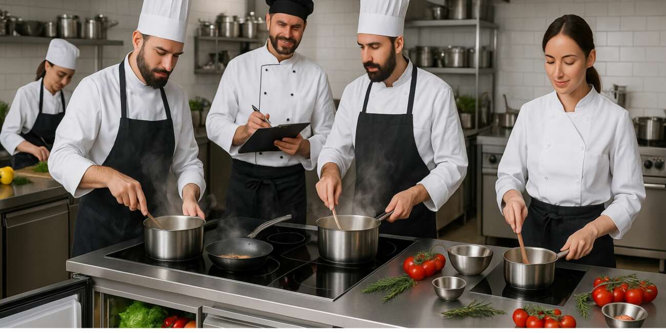 Professionelle Küchenausstattung