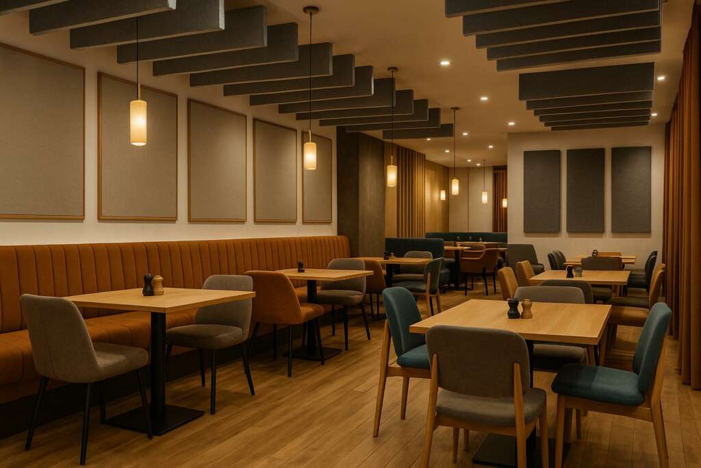 akustik restaurantmöbel